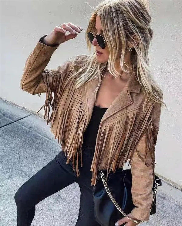 Fringe on sale jacket outfit