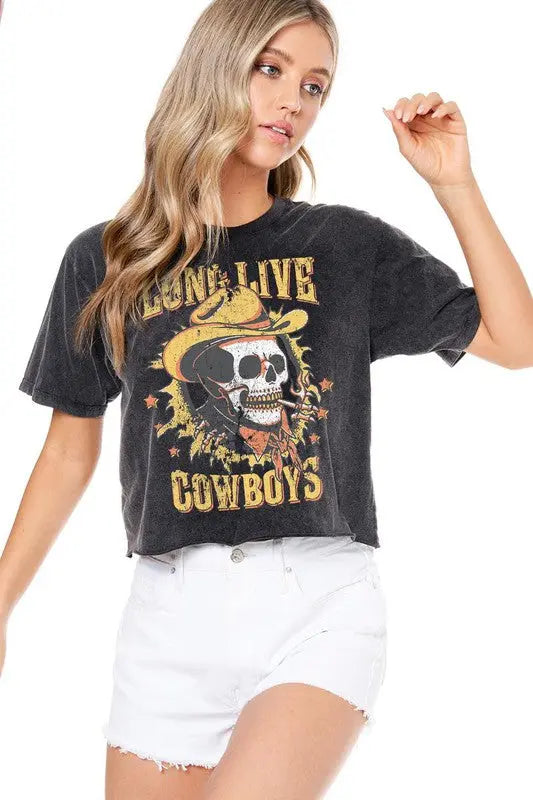 Cowboys Crop Top 