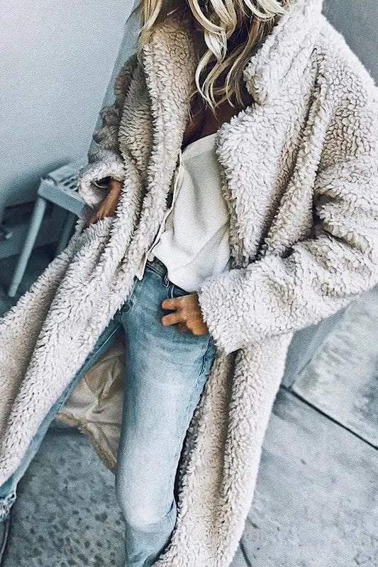 UNCOMMON REIGN - GET COZY SHERPA JACKET