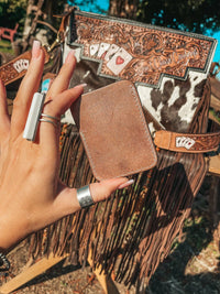 ACES CARD LEATHER HOLDER