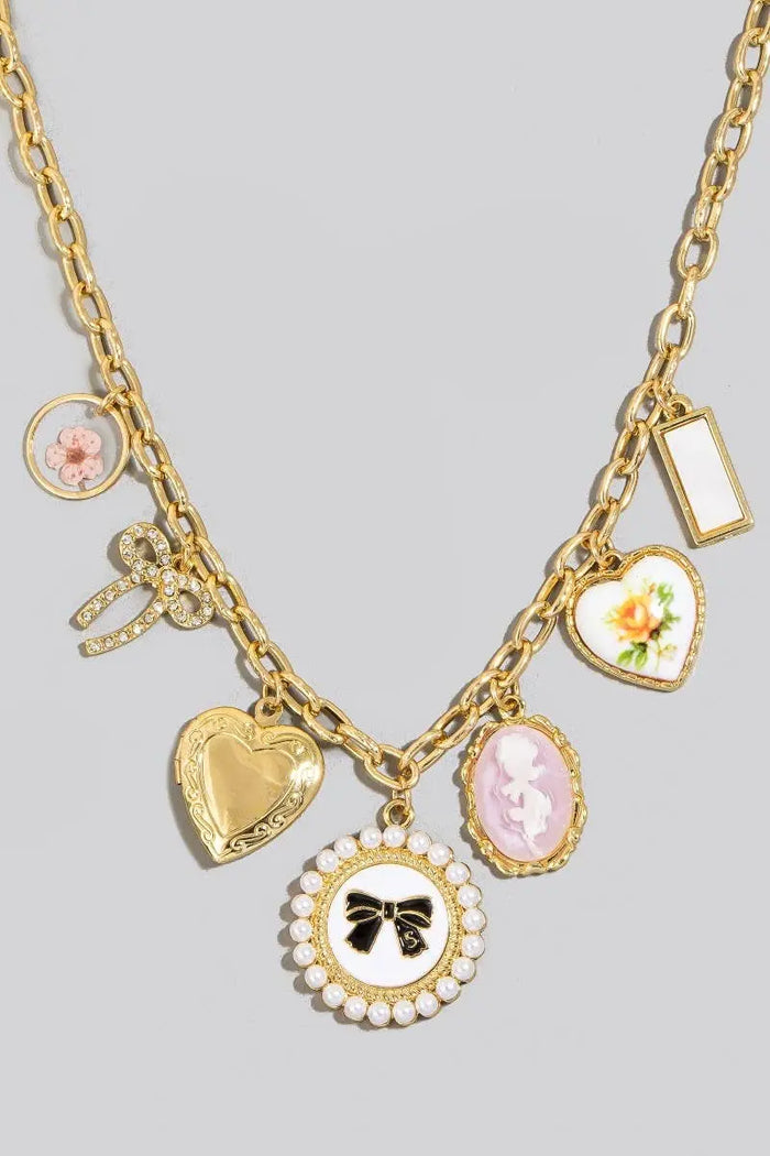 ASSORTED CHARMS NECKLACE