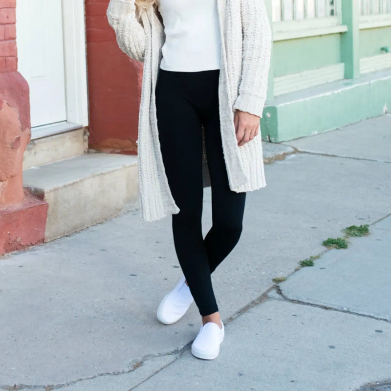 FUR LINED THERMAL LEGGINGS