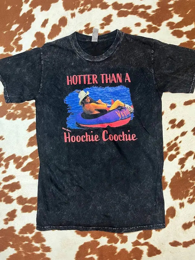 HOTTER THAN A HOOCHIE COOCHIE VINTAGE GRAPHIC TEE