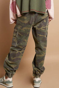 CAMO CARGO JOGGERS