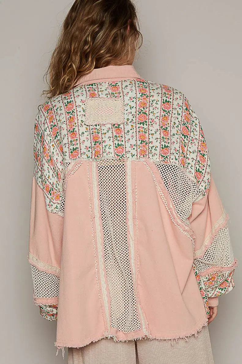 FLORAL MULTI PATCH JACKET - UNCOMMON REIGN