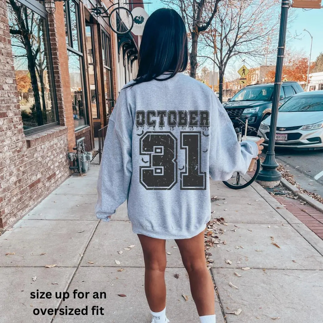 OCTOBER 31ST GRAPHIC SWEATSHIRT