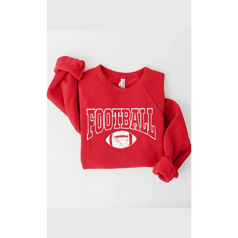 FOOTBALL GRAPHIC SWEATSHIRT