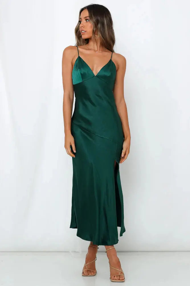 ASKING FOR A DANCE MIDI DRESS Uncommon Reign