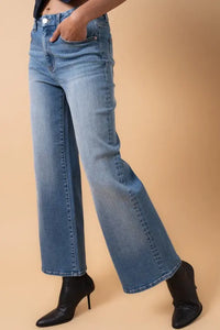 HIGH RISE RELAXED WIDE LEG Denim Lab USA