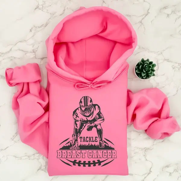 TACKLE BREAST CANCER HOODIE Uncommon Reign