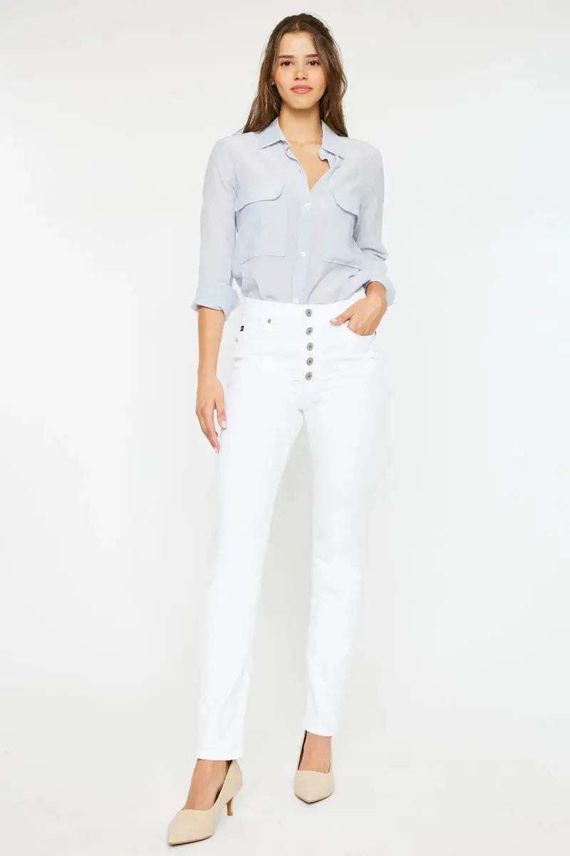 THE LAUREN HIGH RISE SUPER SKINNY JEANS Uncommon Reign