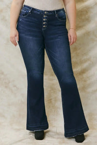 THE NORTH HIGH RISE FLARE JEANS Uncommon Reign