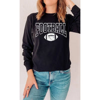 FOOTBALL GRAPHIC LONG SLEEVE TOP