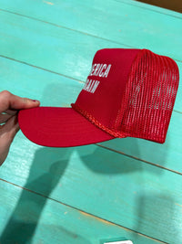 MAKE AMERICA GREAT AGAIN TRUCKER HAT