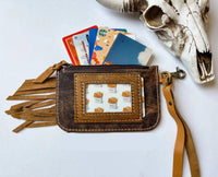 WESTERN KEYCHAIN LEATHER WALLET