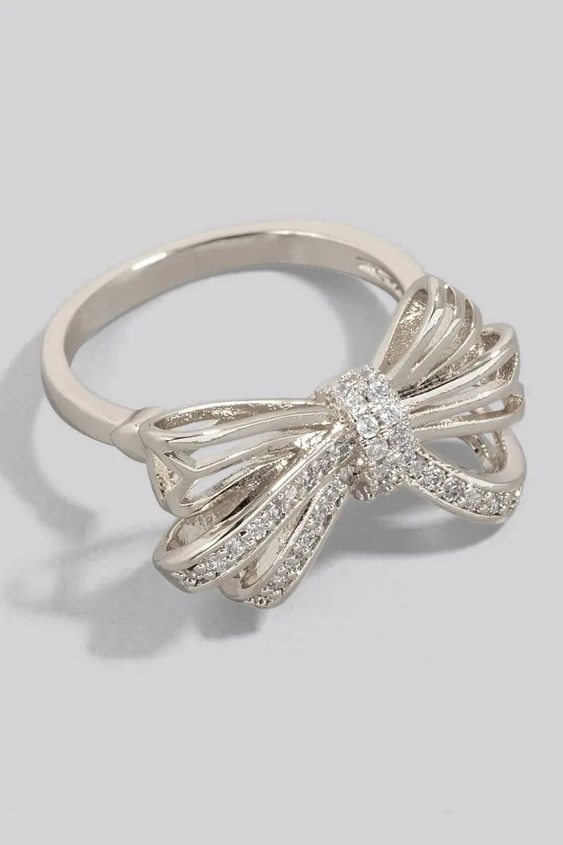 RIBBON BOW RING