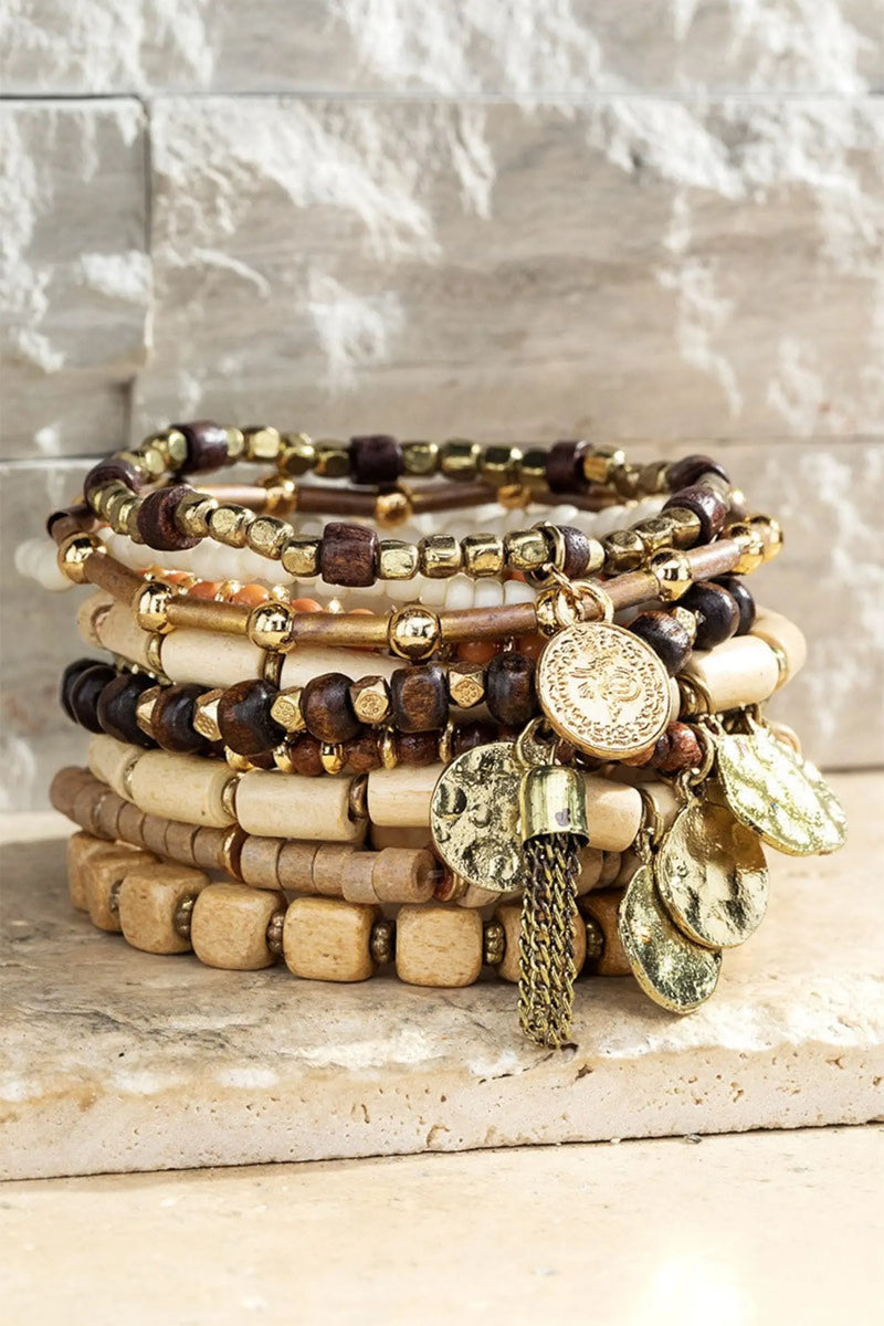 RUSTIC BOHO BRACELET SET